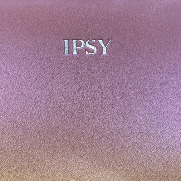 3/$10 Ipsy Glam Bag New Unused May 2020 Ombré Travel Cosmetics Bag Pink & Yellow - Picture 3 of 6